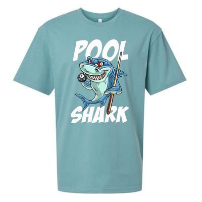 Funny Billiards Pool Shark Snooker Hall Joke Billiard Sueded Cloud Jersey T-Shirt