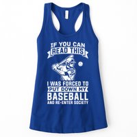 Funny Baseball Player Funny Gift Baseballer Meaningful Gift Womens Tank Top