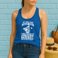 Funny Baseball Player Funny Gift Baseballer Meaningful Gift Womens Tank Top