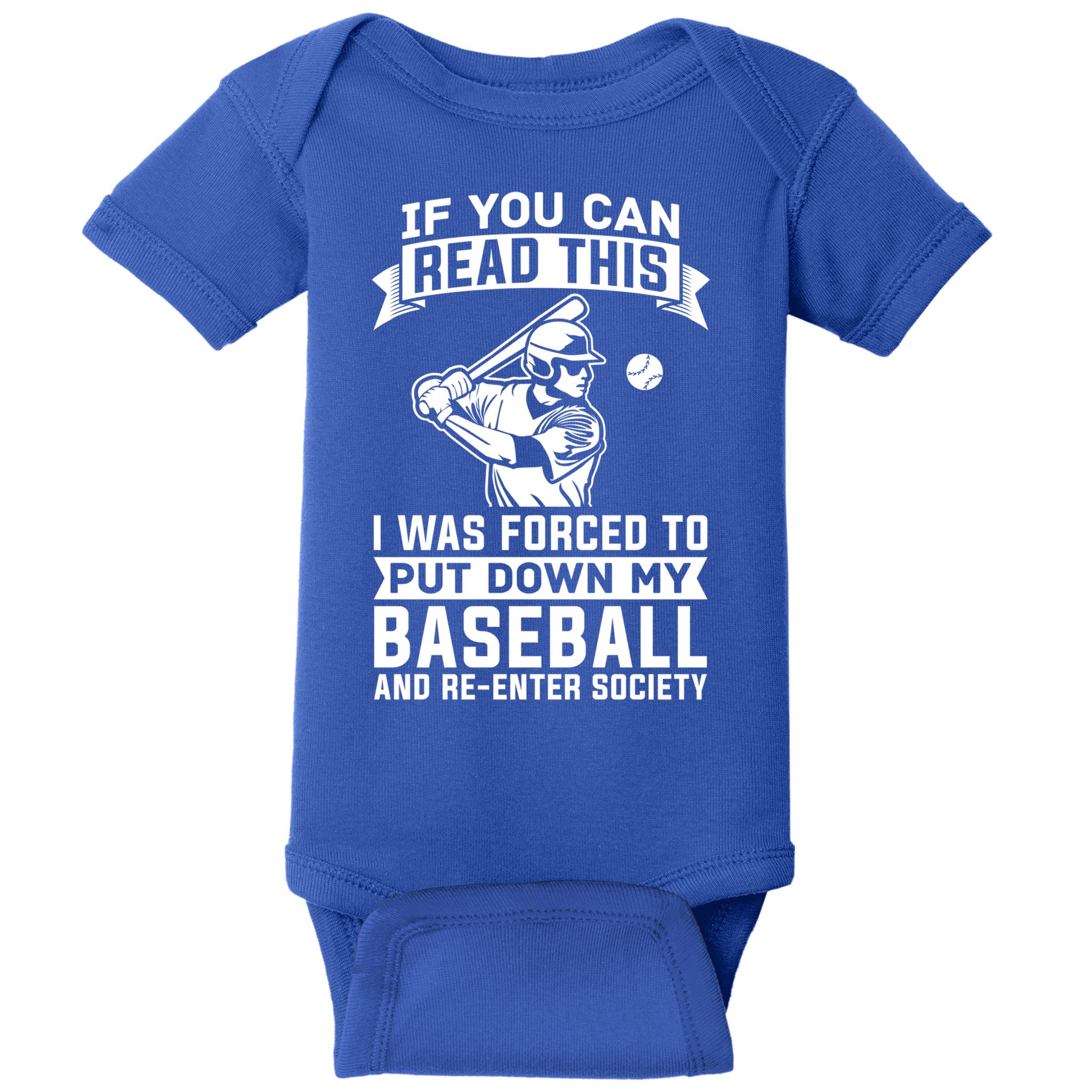 Funny Baseball Player Funny Gift Baseballer Meaningful Gift Baby Bodysuit