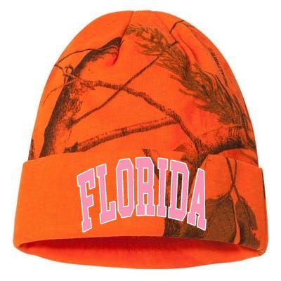 Florida Beach Preppy Pink Kati Licensed 12" Camo Beanie