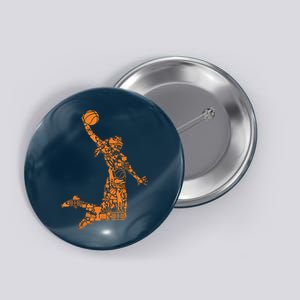 Female Basketball Player Button