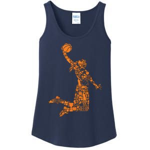 Female Basketball Player Ladies Essential Tank