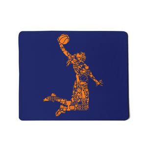 Female Basketball Player Mousepad