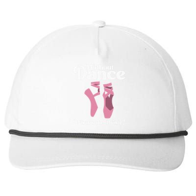 Funny Ballet Pointe For Ballerina Ballet Dancer Girl Women Snapback Five-Panel Rope Hat