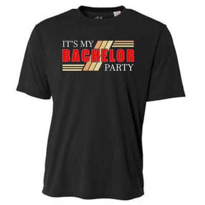 Funny Bachelor Party Graphic Cooling Performance Crew T-Shirt