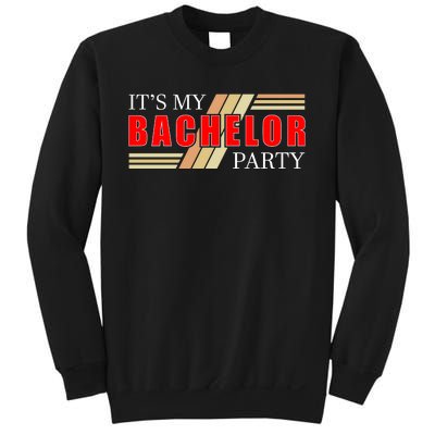 Funny Bachelor Party Graphic Sweatshirt