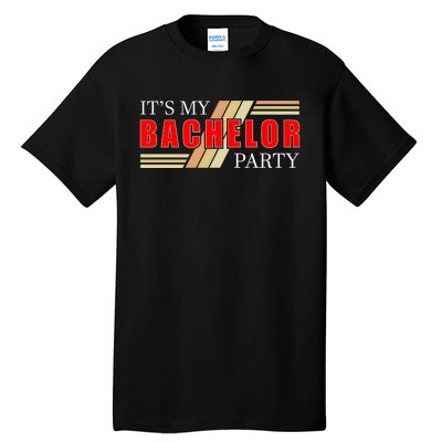 Funny Bachelor Party Graphic Tall T-Shirt