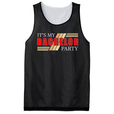 Funny Bachelor Party Graphic Mesh Reversible Basketball Jersey Tank