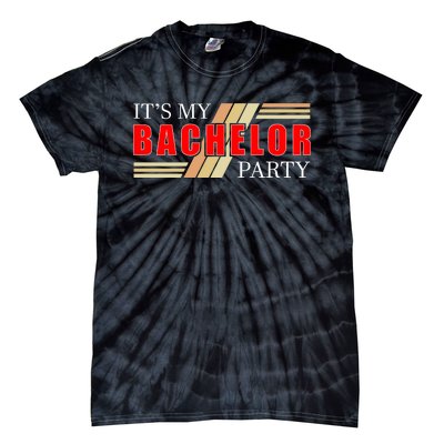 Funny Bachelor Party Graphic Tie-Dye T-Shirt