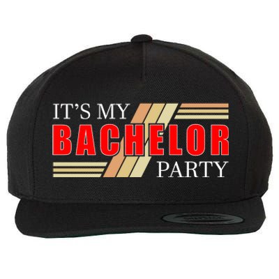 Funny Bachelor Party Graphic Wool Snapback Cap