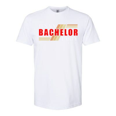 Funny Bachelor Party Graphic Softstyle CVC T-Shirt