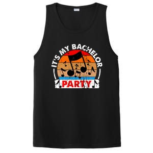 Funny Bachelor Party Graphic PosiCharge Competitor Tank