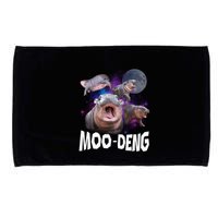 Famous Baby Pygmy Hippo Moo Deng Funny For Animal Lover Microfiber Hand Towel