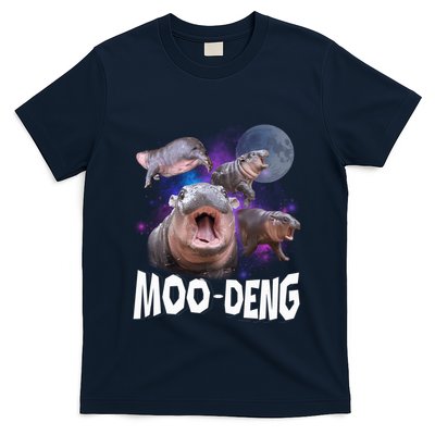 Famous Baby Pygmy Hippo Moo Deng Funny For Animal Lover T-Shirt
