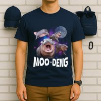 Famous Baby Pygmy Hippo Moo Deng Funny For Animal Lover T-Shirt