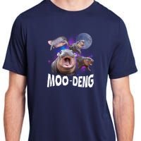 Famous Baby Pygmy Hippo Moo Deng Funny For Animal Lover Adult ChromaSoft Performance T-Shirt