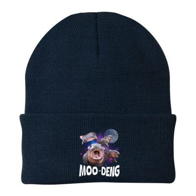 Famous Baby Pygmy Hippo Moo Deng Funny For Animal Lover Beanie