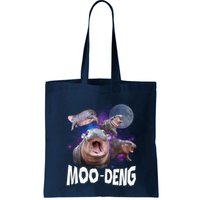 Famous Baby Pygmy Hippo Moo Deng Funny For Animal Lover Bag