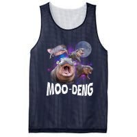 Famous Baby Pygmy Hippo Moo Deng Funny For Animal Lover Mesh Reversible Basketball Jersey Tank