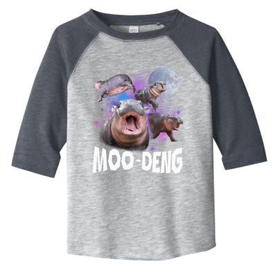 Famous Baby Pygmy Hippo Moo Deng Funny For Animal Lover Toddler Fine Jersey T-Shirt