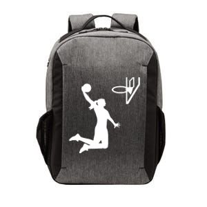 Female Basketball Player Vector Backpack