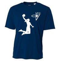 Female Basketball Player Cooling Performance Crew T-Shirt