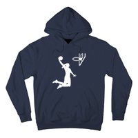 Female Basketball Player Hoodie