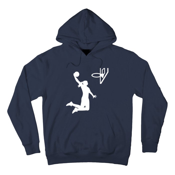 Female Basketball Player Hoodie