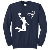 Female Basketball Player Sweatshirt