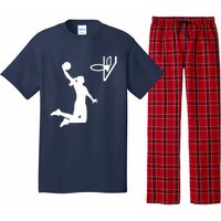 Female Basketball Player Pajama Set