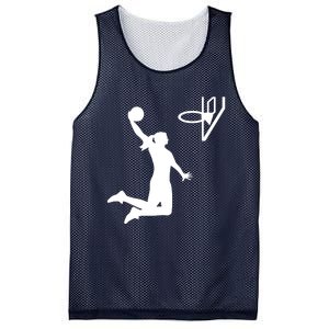 Female Basketball Player Mesh Reversible Basketball Jersey Tank