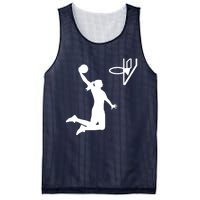 Female Basketball Player Mesh Reversible Basketball Jersey Tank