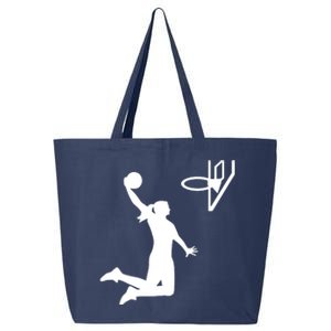 Female Basketball Player 25L Jumbo Tote