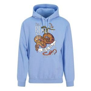 Funny Ball Python With Corn Hognose Carpet Snake Reptile Unisex Surf Hoodie