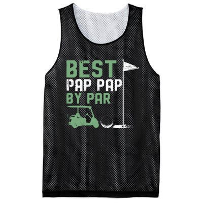 Funny Best Pap Pap By Par FatherS Day Golf Lover Golfer Mesh Reversible Basketball Jersey Tank