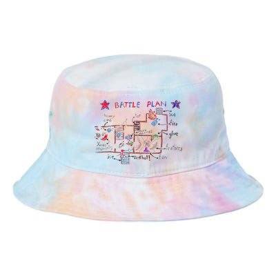 Funny Battle Plan Christmas Home Hand Dawn Alone Xmas Tie Dye Newport Bucket Hat