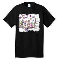 Funny Battle Plan Christmas Home Hand Dawn Alone Xmas Tall T-Shirt