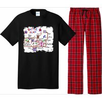 Funny Battle Plan Christmas Home Hand Dawn Alone Xmas Pajama Set