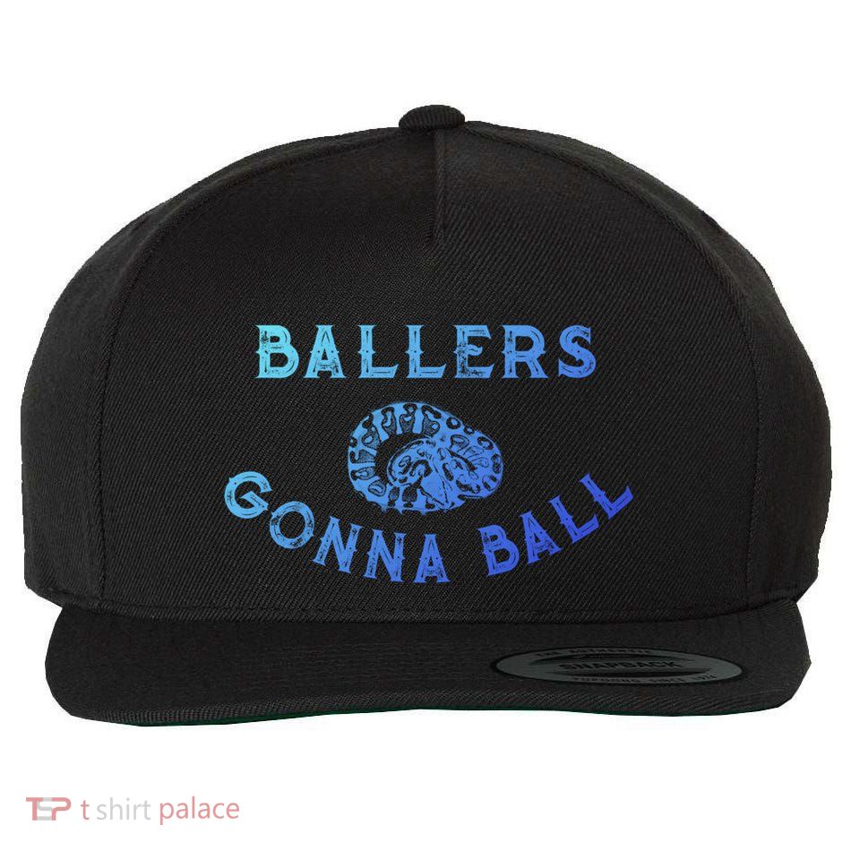 Funny Ball Python Snake Gift Herping Lovers Gift Wool Snapback Cap