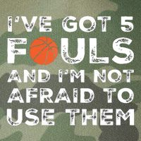 Funny Basketball Player Hoops 5 Fouls Legacy Tie Dye Trucker Hat