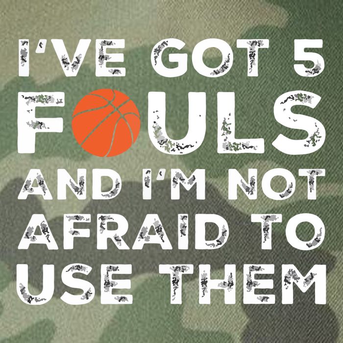 Funny Basketball Player Hoops 5 Fouls Legacy Tie Dye Trucker Hat