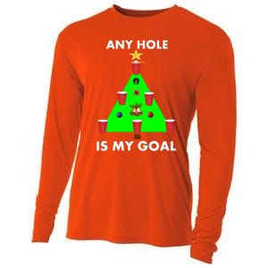 Funny Beer Pong Ugly Christmas Tree Ing Sweater Jumper Meaningful Gift Cooling Performance Long Sleeve Crew