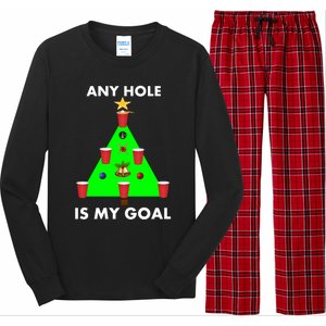 Funny Beer Pong Ugly Christmas Tree Ing Sweater Jumper Meaningful Gift Long Sleeve Pajama Set