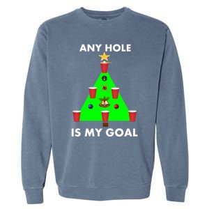 Funny Beer Pong Ugly Christmas Tree Ing Sweater Jumper Meaningful Gift Garment-Dyed Sweatshirt