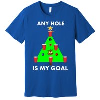 Funny Beer Pong Ugly Christmas Tree Ing Sweater Jumper Meaningful Gift Premium T-Shirt