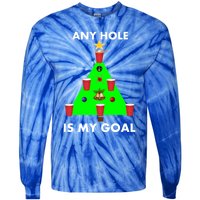 Funny Beer Pong Ugly Christmas Tree Ing Sweater Jumper Meaningful Gift Tie-Dye Long Sleeve Shirt