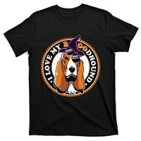 Funny Boo Puns Bloodhound Dog Lover T-Shirt