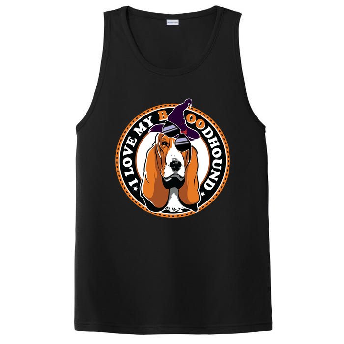 Funny Boo Puns Bloodhound Dog Lover PosiCharge Competitor Tank