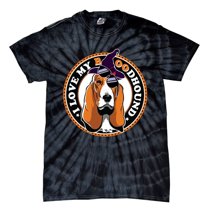 Funny Boo Puns Bloodhound Dog Lover Tie-Dye T-Shirt